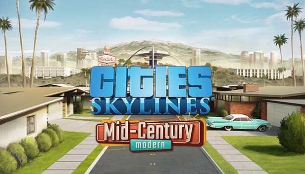 Cities: Skylines - Content Creator Pack: Mid-Century Modern (DLC) (Steam)