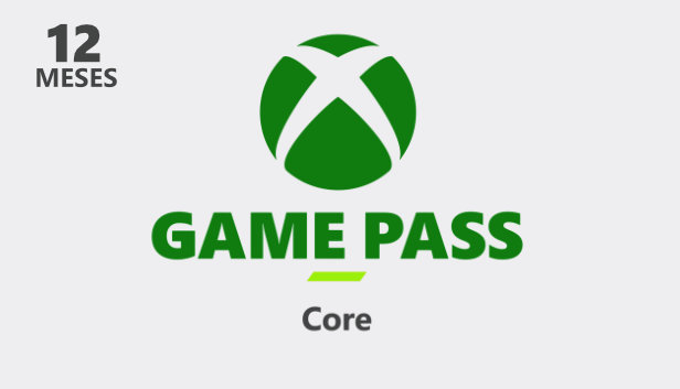 Xbox Game Pass Core - 12 Meses