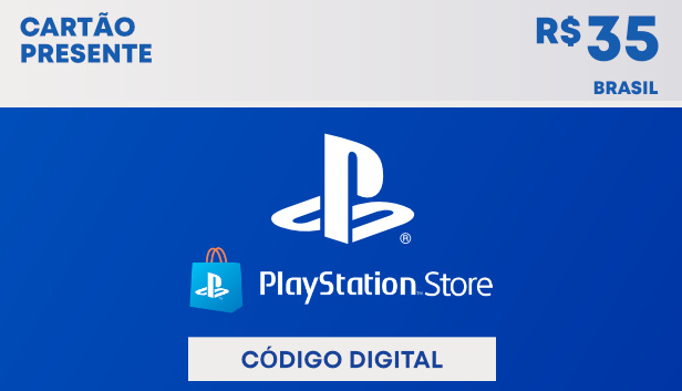 R$35 PlayStation Store - Cartão Presente Digital